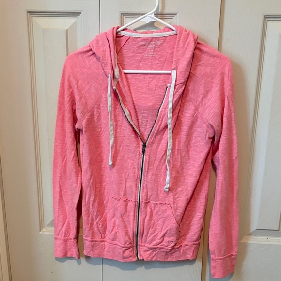 American Eagle Outfitters Tops - American Eagle Outfitters Pink Hoodie